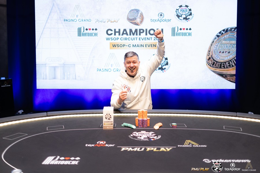 WSOP-C AIX-EN-PROVENCE 2026 : Matthieu Cartillier triomphe sur le Main Event et encaisse 150.000 €  