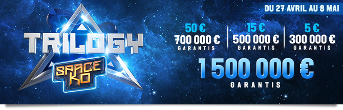 WINAMAX : TRILOGY 6-max SPACE KO, une semaine de grind intersidéral !