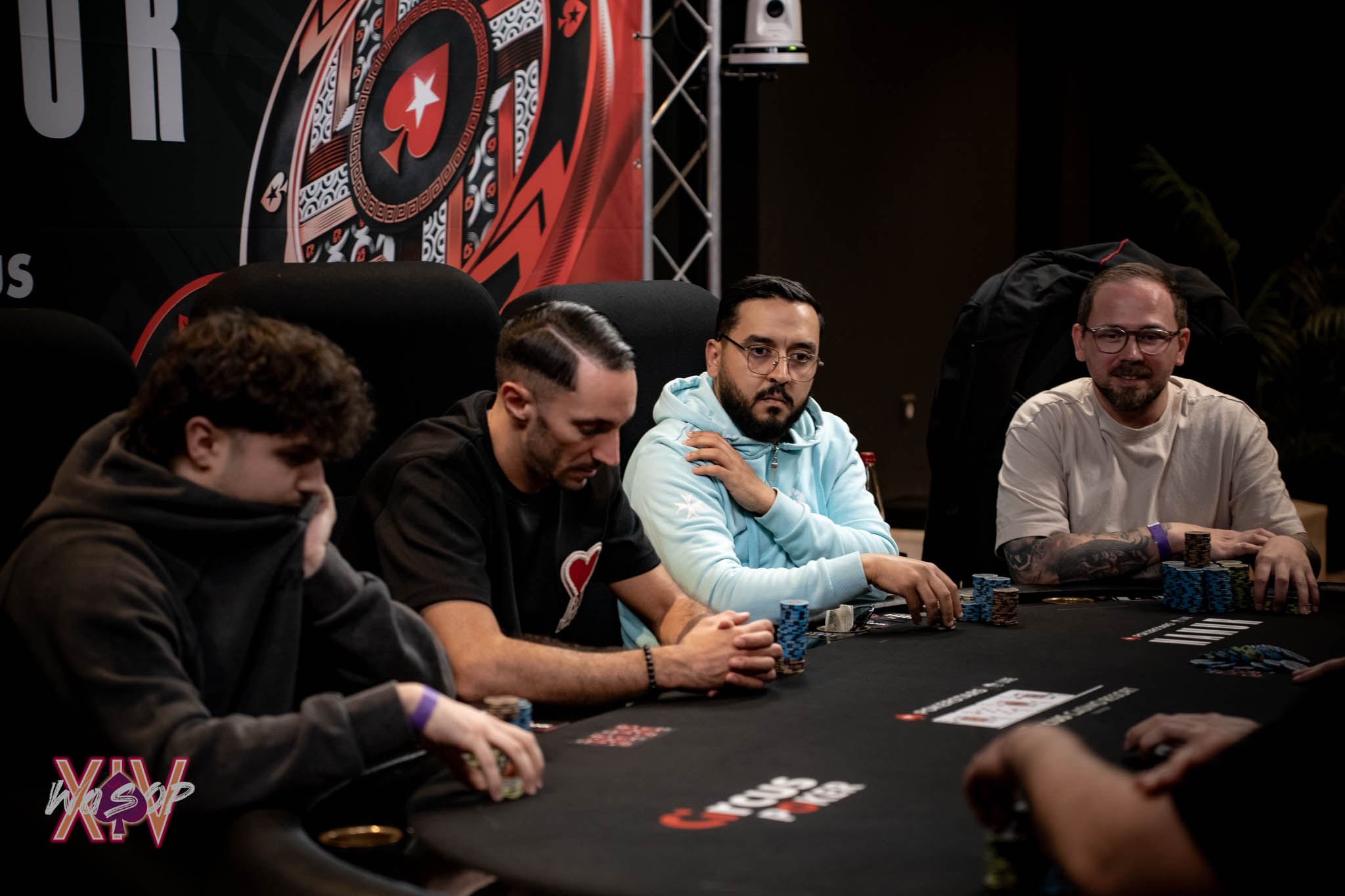 WASOP XIV : Hamdi Benbrahim chipleader du DAY 1C du Main Event !