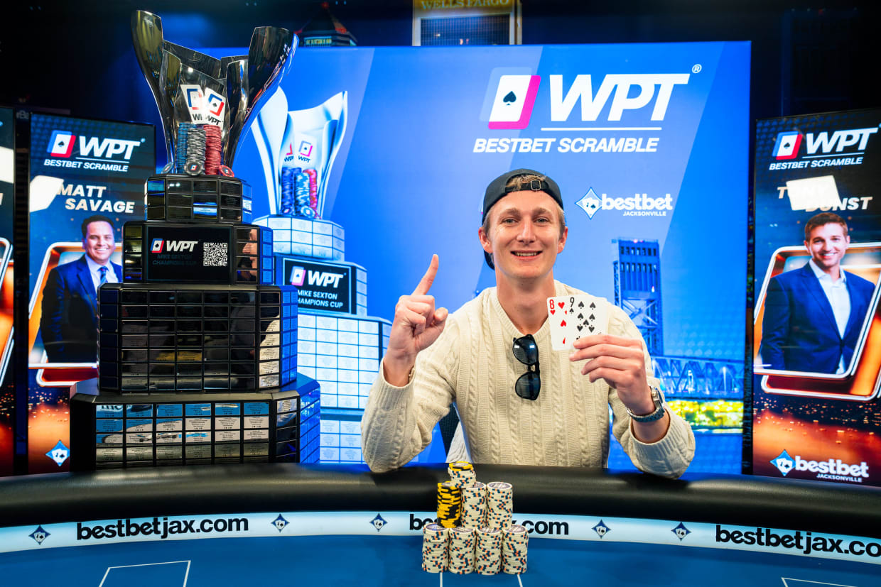 WPT BESTBET SCRAMBLE : Connor Rash triomphe dans le Main Event - 315.350 $