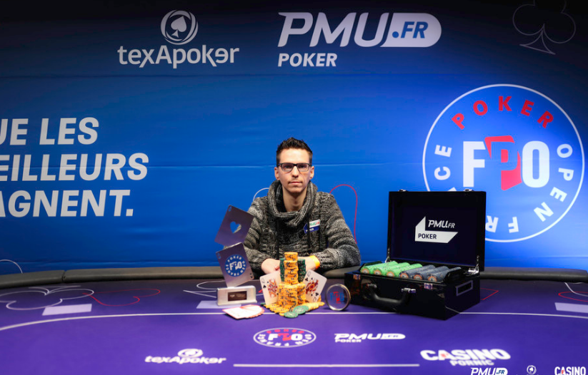 Le qualifié PMU Michael Robillard s'adjuge le Main Event du FPO Pornic 2025 ! 