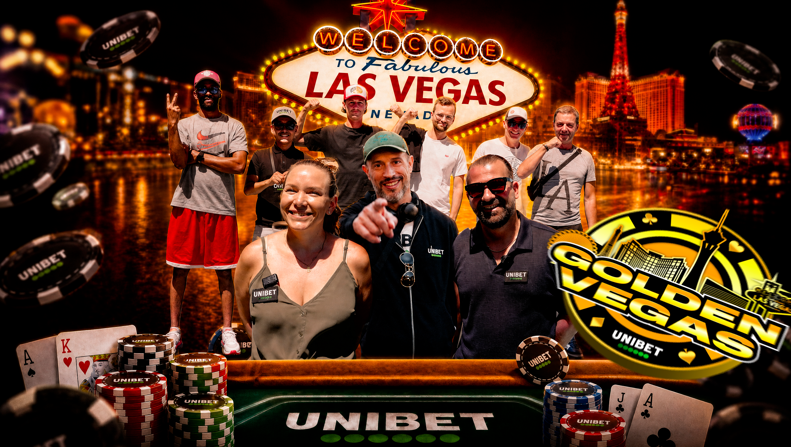 UNIBET GOLDEN VEGAS : Le parcours en video des 8 gagnants à Vegas 
