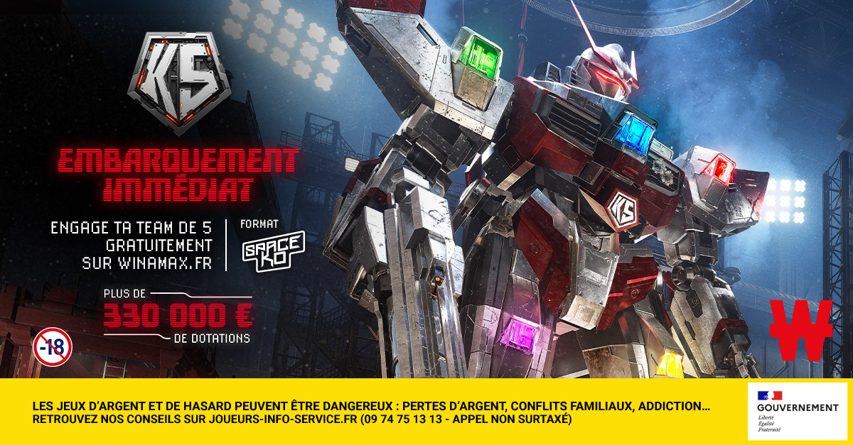 KING 5 : La compétition par équipes fait son retour le 3 février en format Space KO ! 