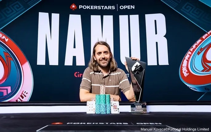POKERSTARS OPEN NAMUR 2026 : Koen de Visscher remporte le Main Event !