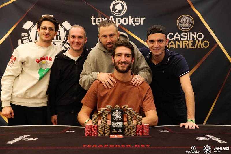 WSOP-C Sanremo 2025 : La bague pour Heinich dans l'Event#4, Ktorza et Pasqualini en TF