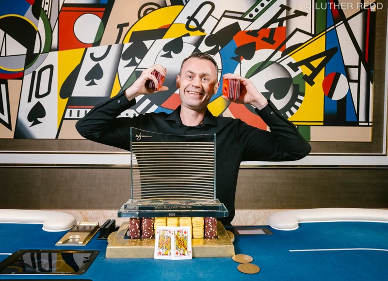 WYNN MILLIONS 2026 : Joseph Spanne décroche le titre et le plus grand gain de sa carrière à  Las Vegas